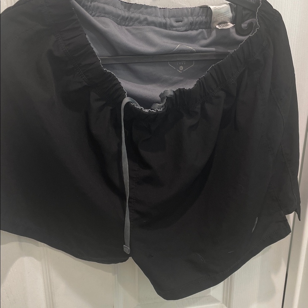 Asics Women's Black Athletic Shorts